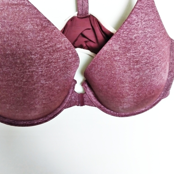 Victoria's Secret Racerback Semi Demi Front Close Bra 32C - Picture 3 of 6